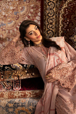 Adan’s Chenille premium unstitched suit-D04 - Pehnava Lawns