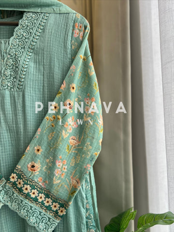 Grace Cota Check Suit Set