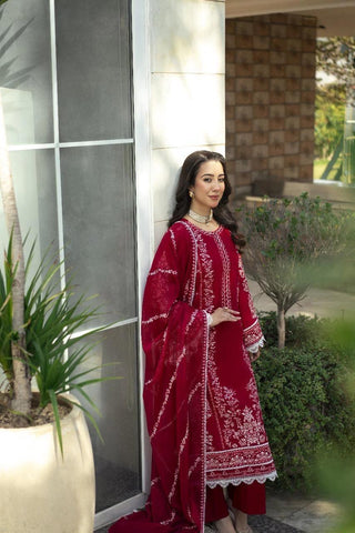 Embroidered Lawn Suit-Party Wear-2