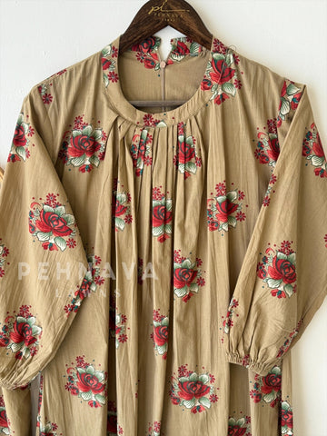 Floral Tunic Co-ord Set