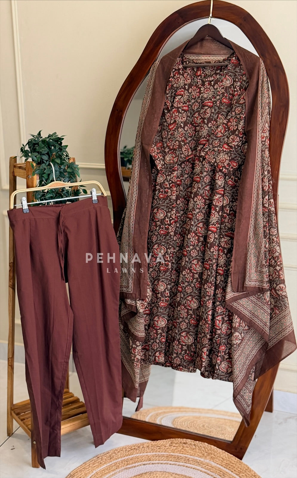 Block Print A-Line Suit Set