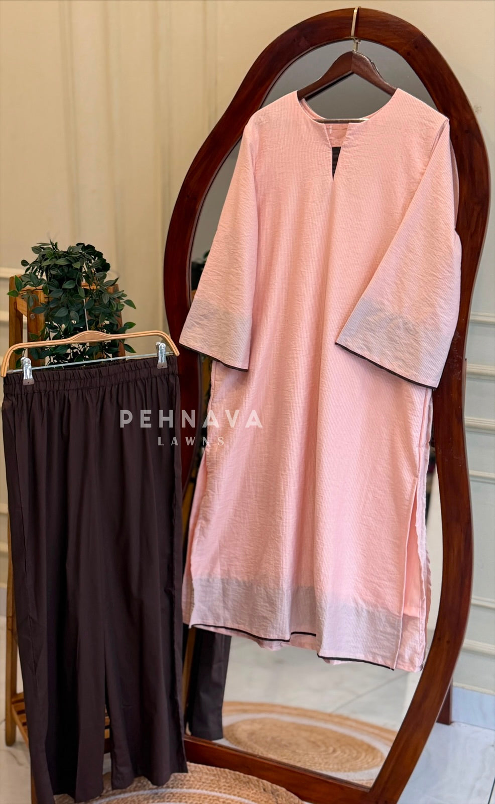 Classic Bell Sleeve Two Piece Set B217