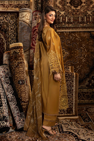 Adan’s Chenille premium unstitched suit-D03 - Pehnava Lawns