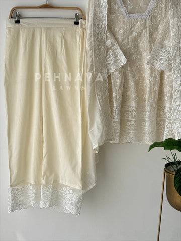 Rich Embroidered Suit - Pehnava Lawns
