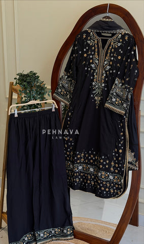 Paisley Embroidered Farshi Salwar T1132