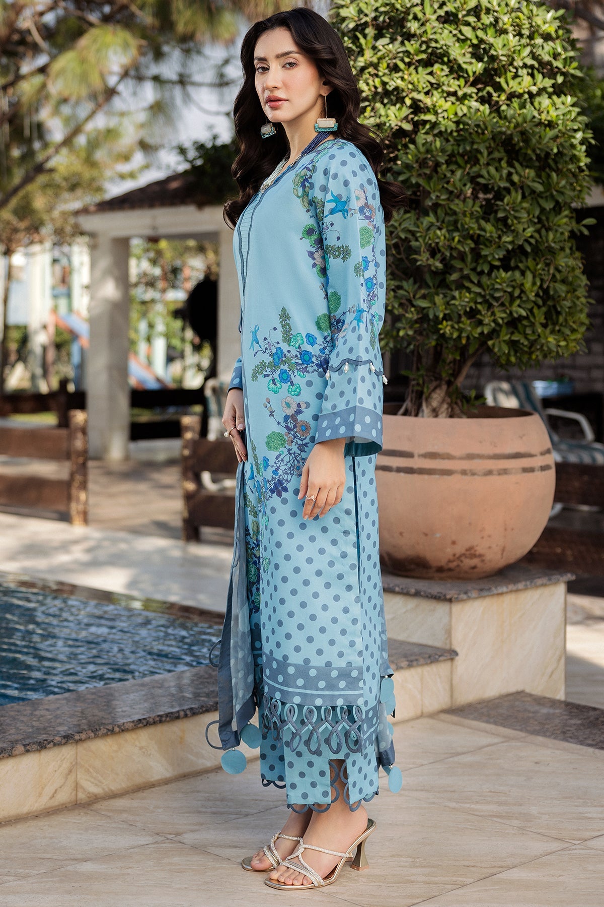 CHARIZMA 3-PC UNSTITCHED PRINTED LAWN COLLECTION CP5-09
