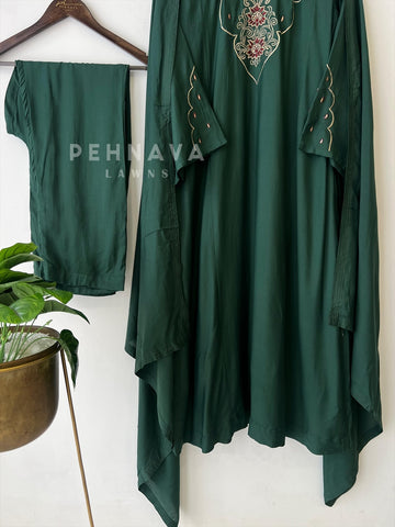 Embroidered Neck Suit - Pehnava Lawns