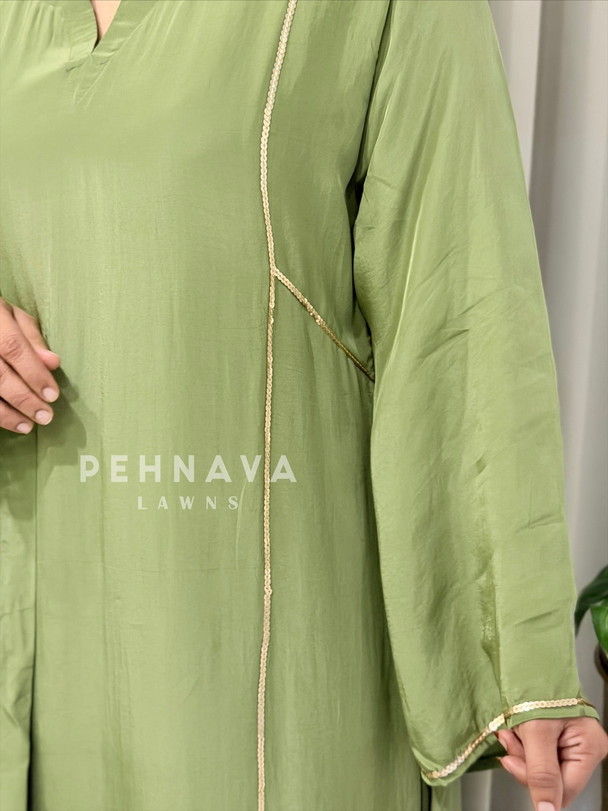 Panel Detailed Three Piece Ensemble 5032