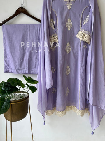 Mulcotton Embroidered Suit