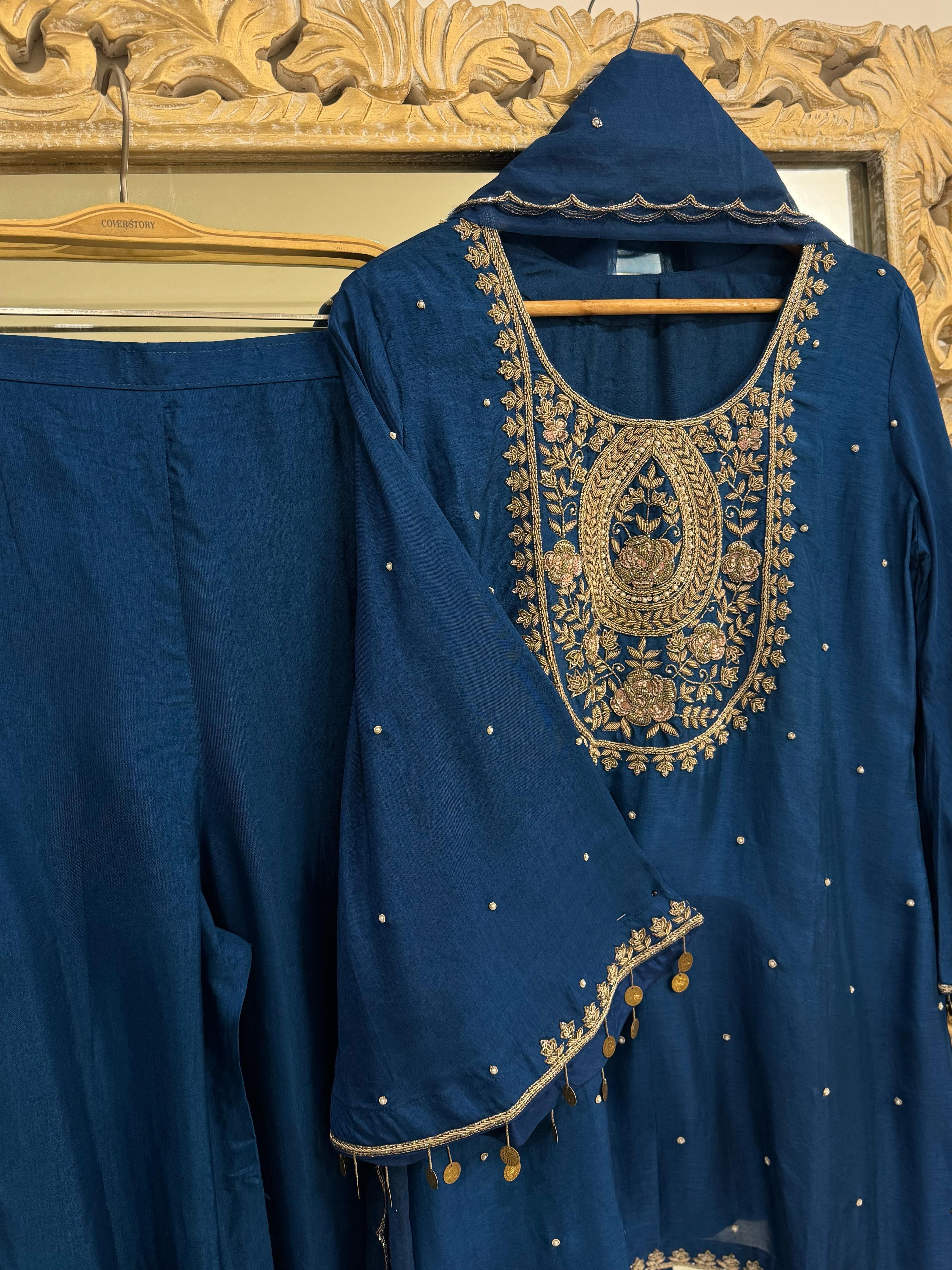 Pure Silk Elegance Suit 2158