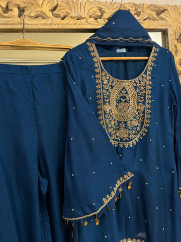 Pure Silk Elegance Suit 2158