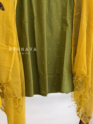Cotton Embroidered Ensemble 13123