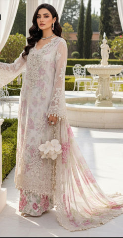 Ronak-e-Mehal Premium Semi stitched Suit-5