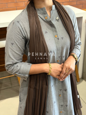 Daily Wear Cotton Embroidered Co-ord Set