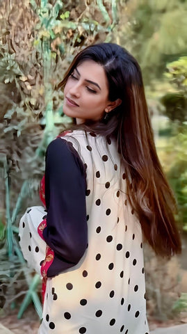 Premium Crepe Ethnic Suit - Pehnava Lawns