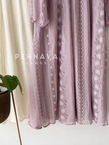 Floral embroidered Imported Co-ord Set-6180