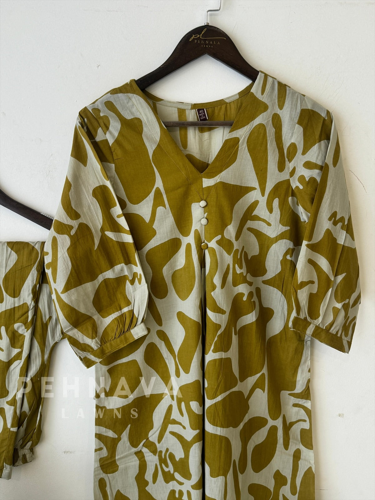 Printed Co-Ord Set-18707 - Pehnava Lawns