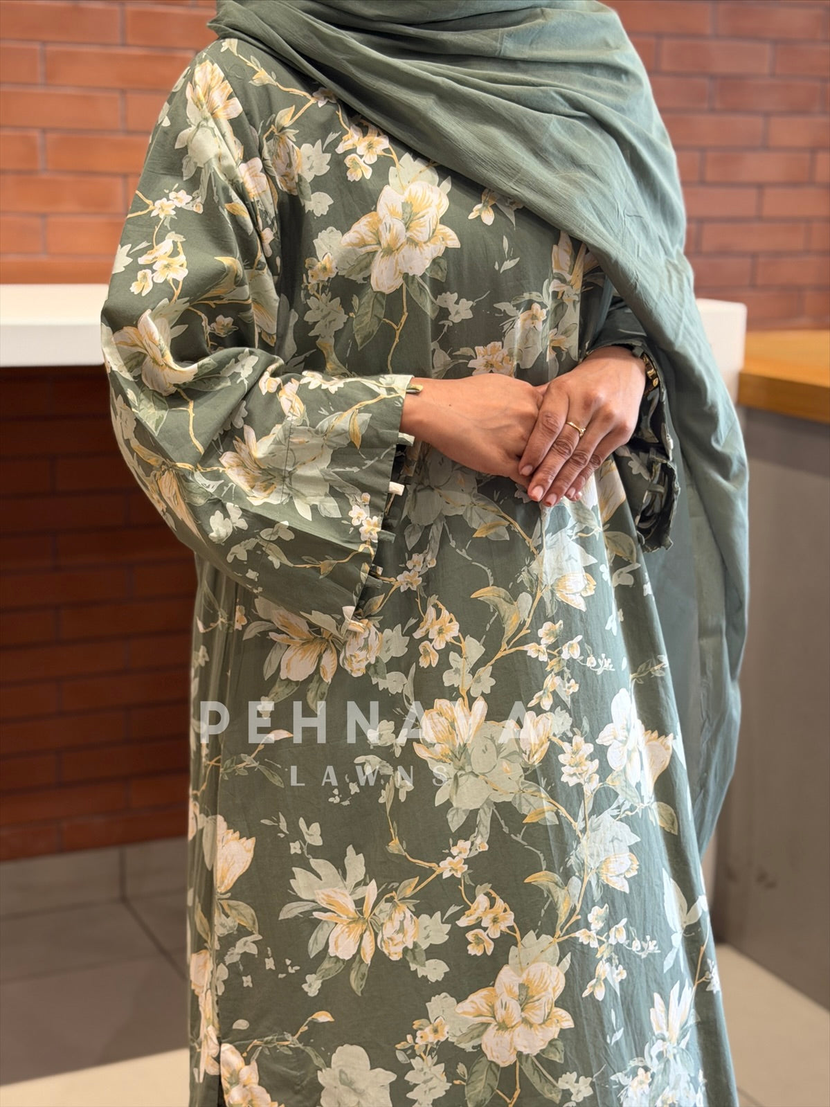 Daily Wear Cotton Printed Three Piece Set SN5144