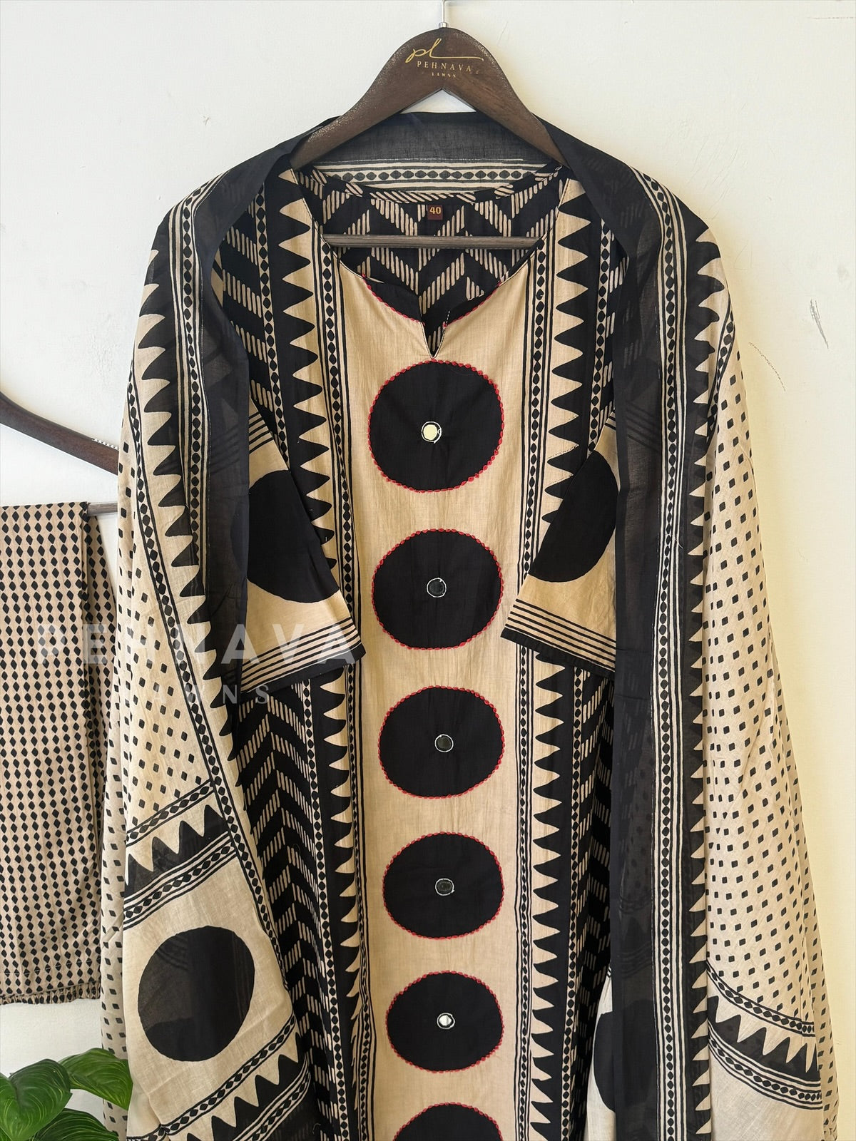 Ethnic Ensemble Suit Set-18712 - Pehnava Lawns