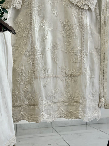 Chandheri Floral Embroidered Suit 1679