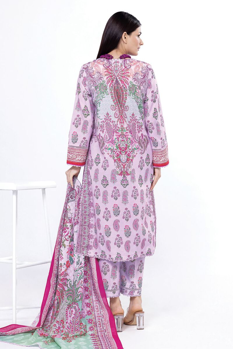 Khaadi Unstitched Printed Lawn suit-0115
