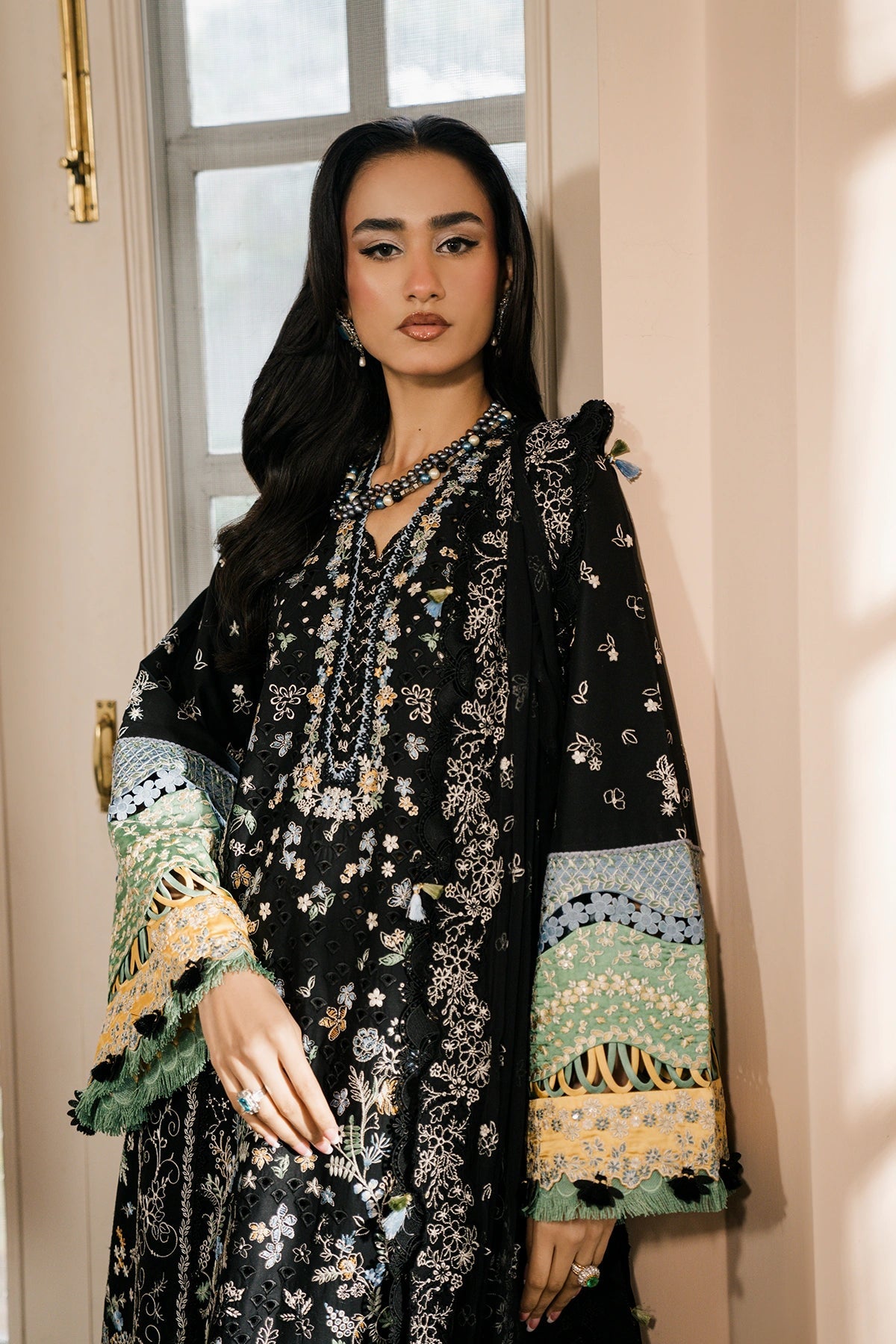 Sundas Ahad Premium Suit-BLACK  EL-01