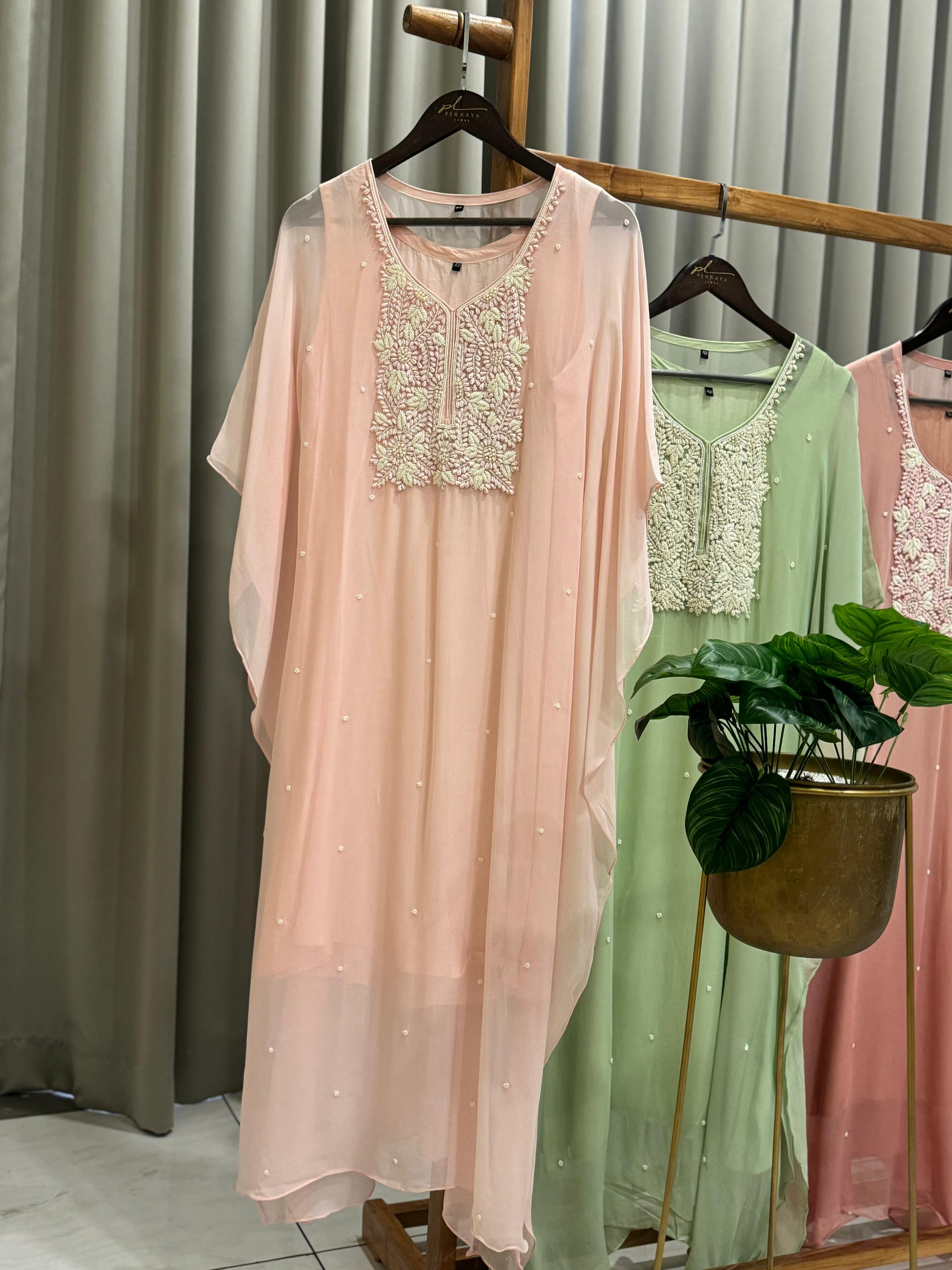 Premium Handworked Kaftan Suit