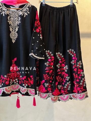 Kids Sharara party wear -ready to wear