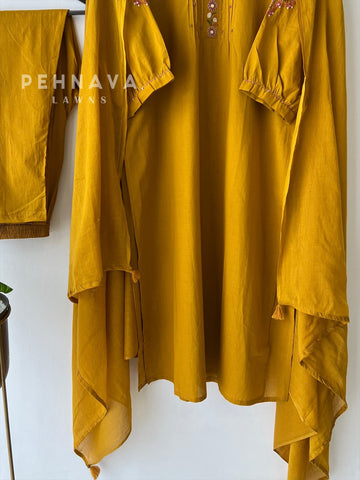 Mulcotton Embroidered Suit-4177 - Pehnava Lawns