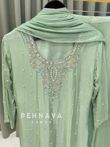 Premium Handworked Chinnon Ensemble-9076