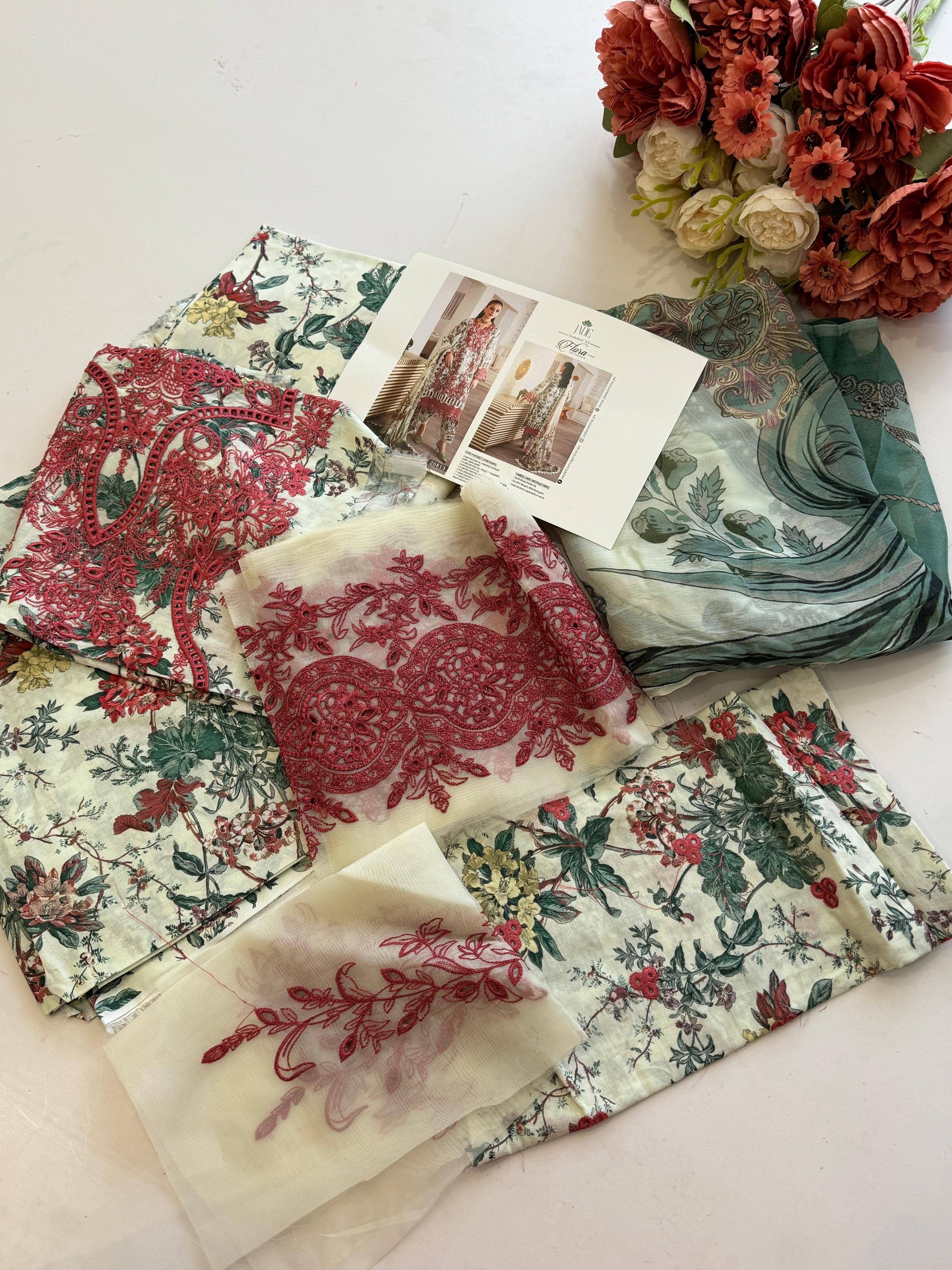 Jade Flora Lawn Original Suit