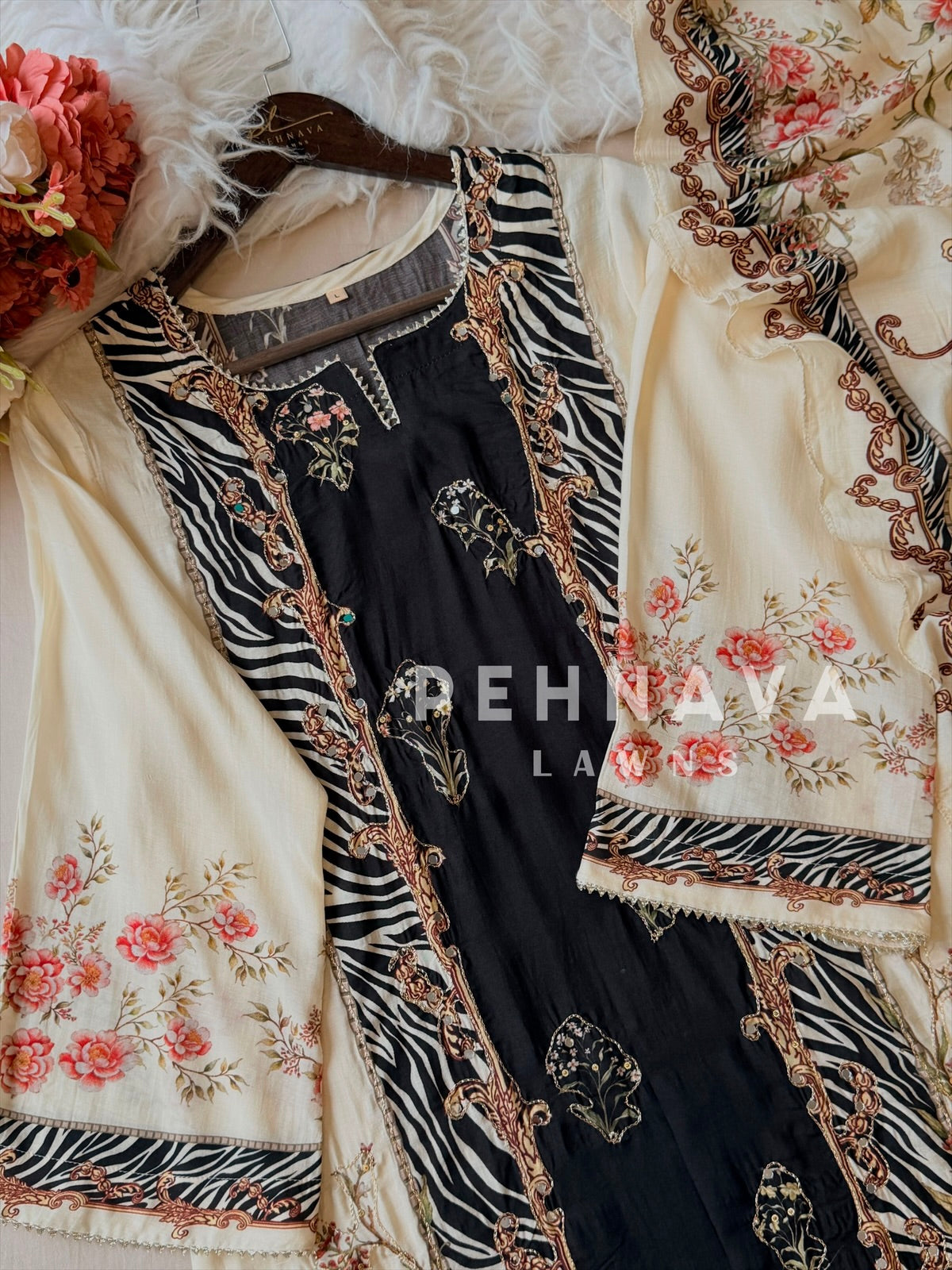 Muslin Unstitched Suit 358B