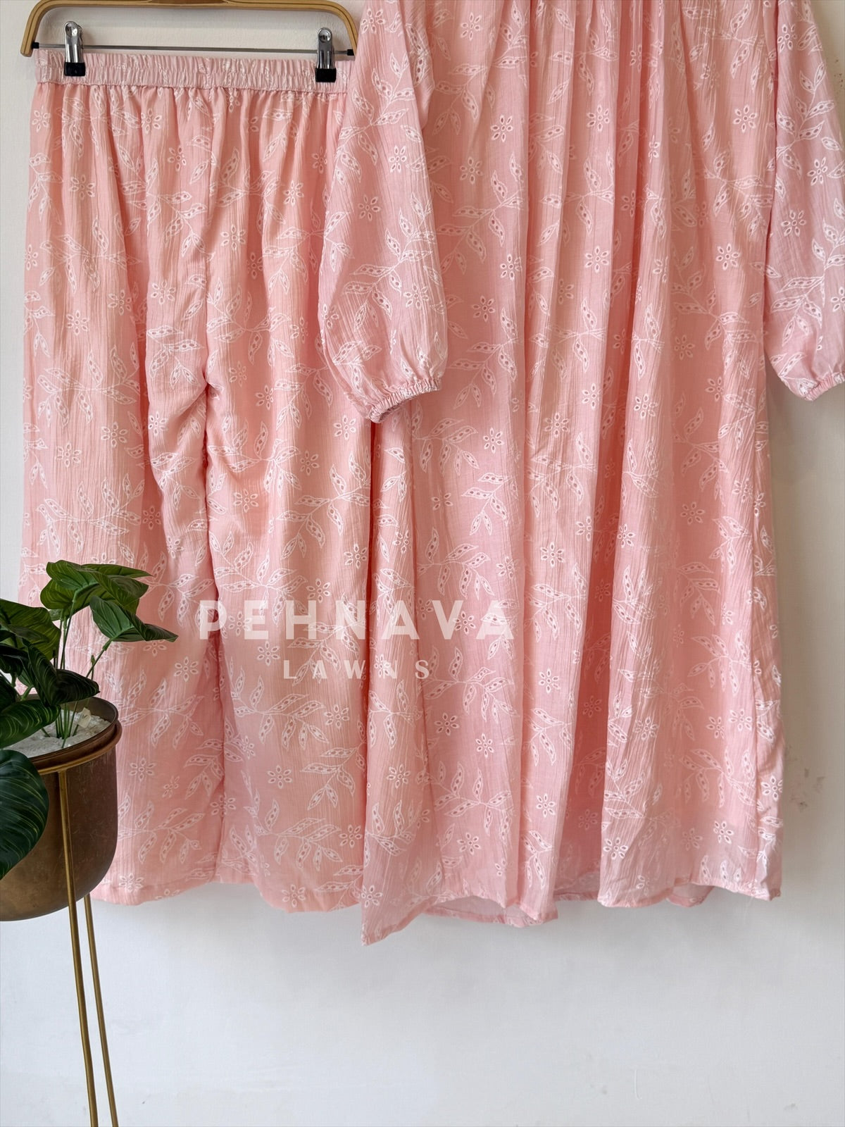 Soft Floral Embroidery Set-4192
