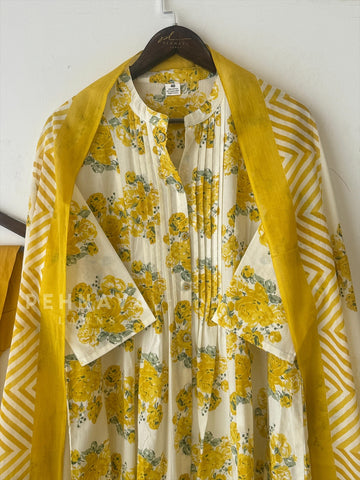 Floral Cotton Suit Set