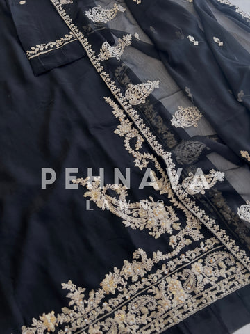 Premium Agha Noor’s Chiffon Suit-1624