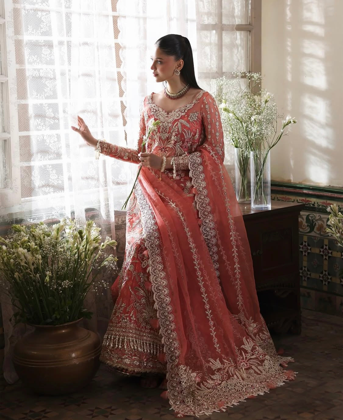 Premium Pastel Lehenga - SERENIGHT - Pehnava Lawns