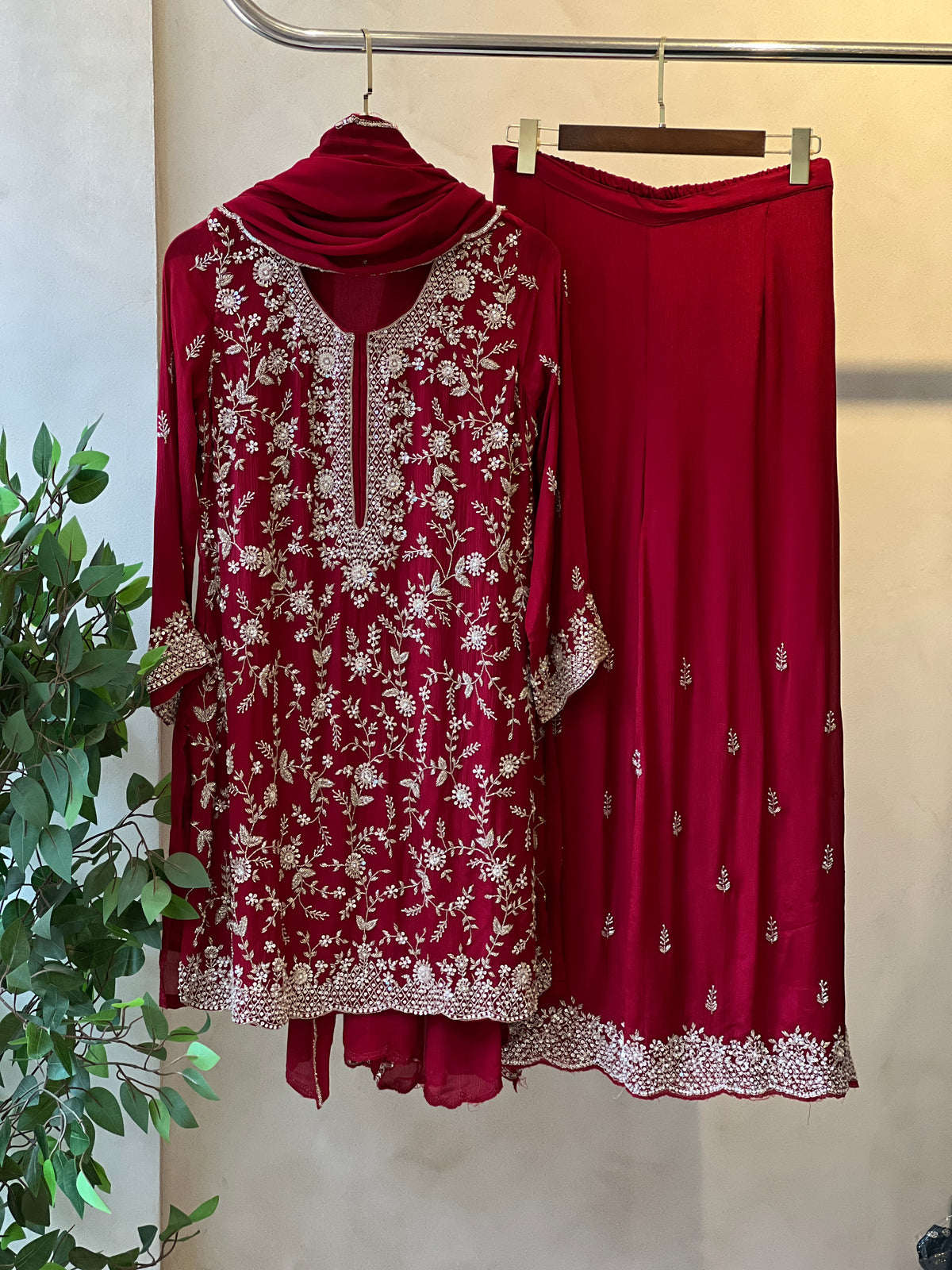 Premium hand worked suit