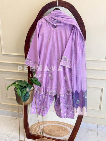 Sadabahar-Eclair Embroidered Suit
