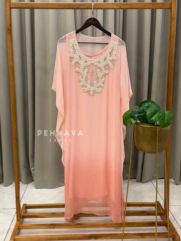 Yoke Detailed Kaftan Suit