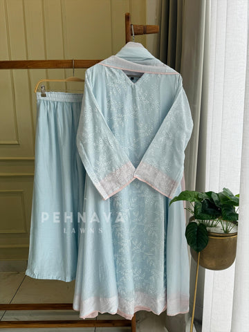 Soft Floral Embroidery Set