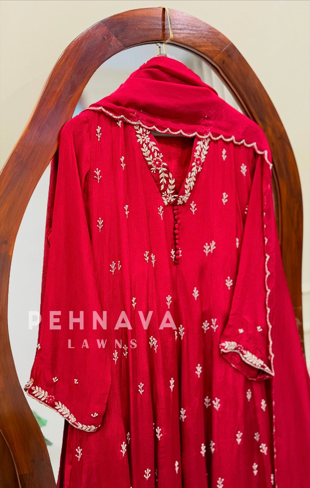 Handworked Anarkali Attire
