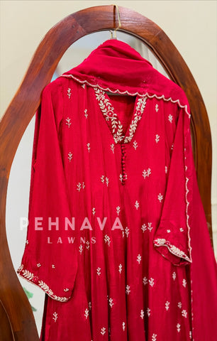 Handworked Anarkali Attire