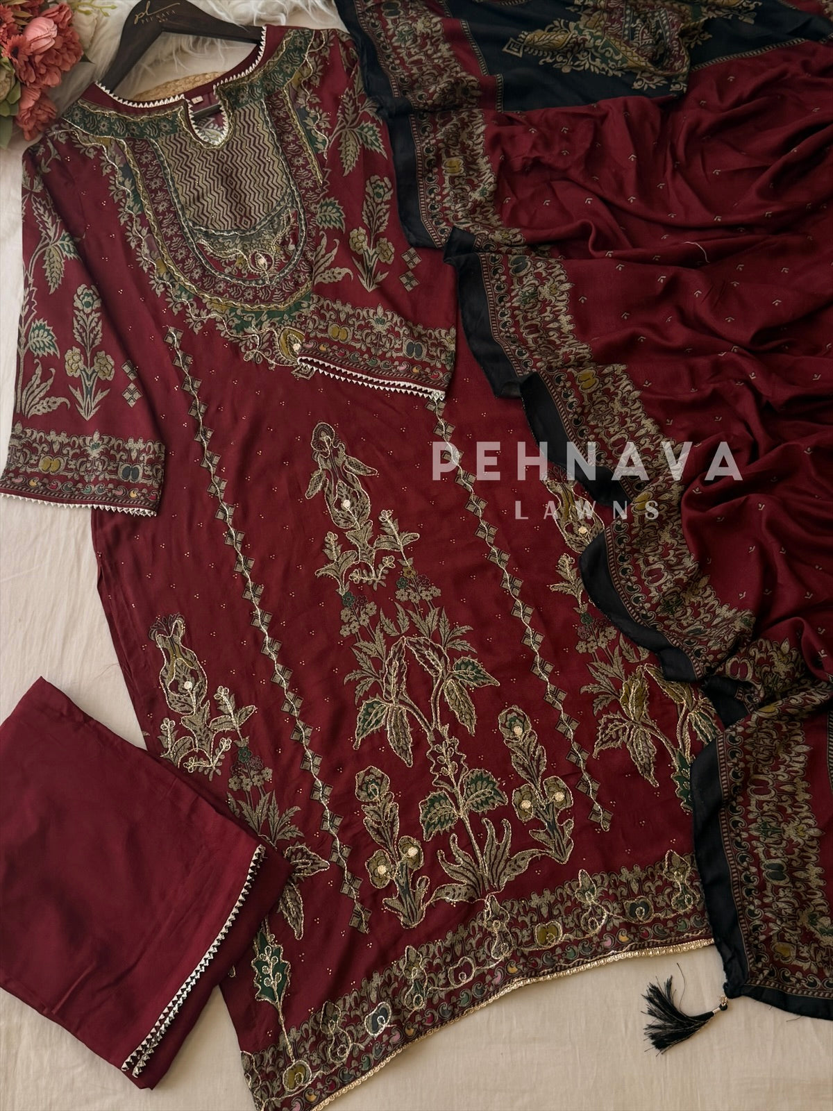 Muslin Unstitched Suit