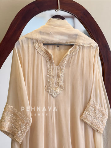 Premium Handworked Anarkali Attire