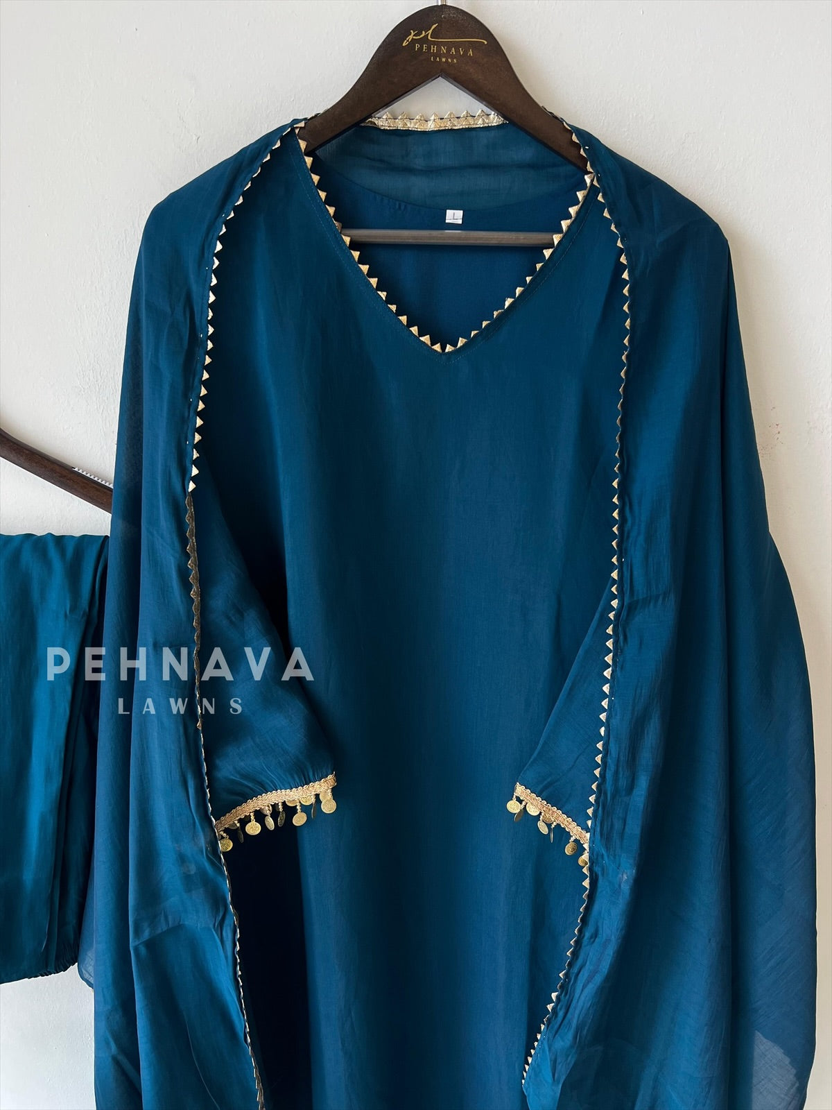 Tassel Work Three Piece(5-7 Days Delivery Time) - Pehnava Lawns