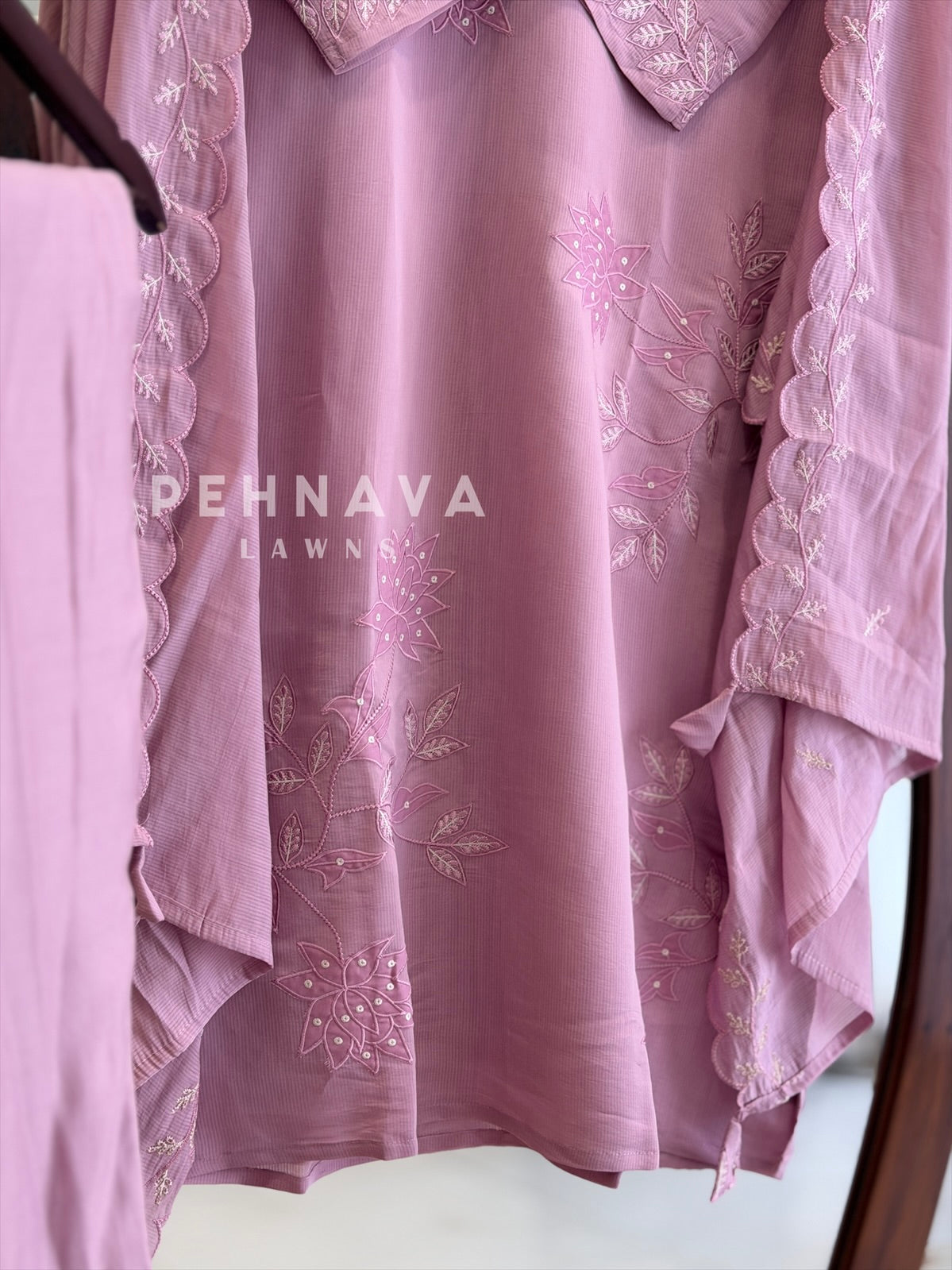 Floral Embroidered Ensemble 2032