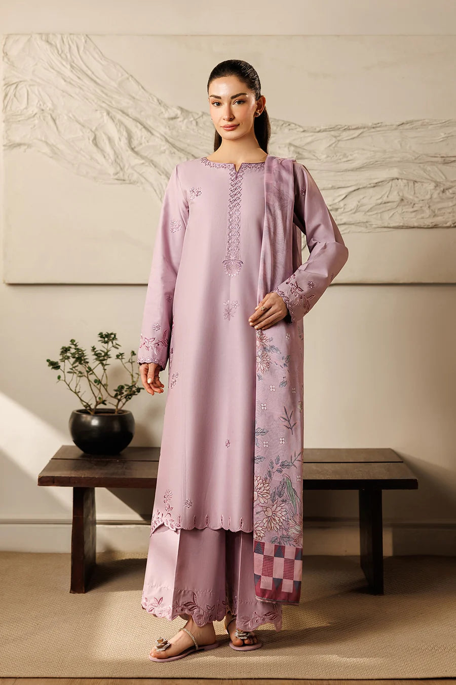 Panache Apparel Embroidered Suit