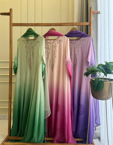 Premium Zardozi Handworked Anarkali Suit