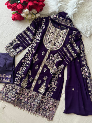 Teenagers– Ready to Wear Georgette suit 1022