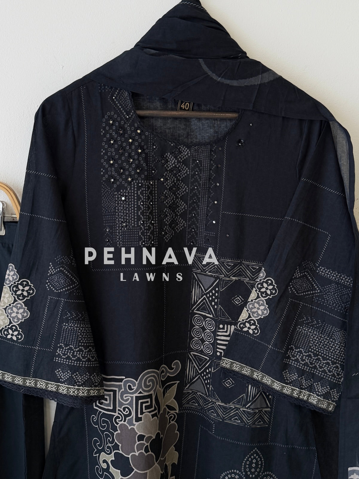 Cotton Printed Three Piece Set-1103 - Pehnava Lawns